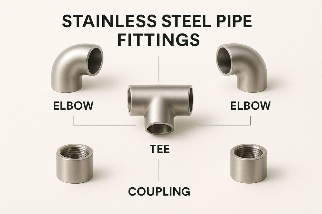 Types of Stainless Steel Fittings: SS 310, 904L, 317L & When to Use Them