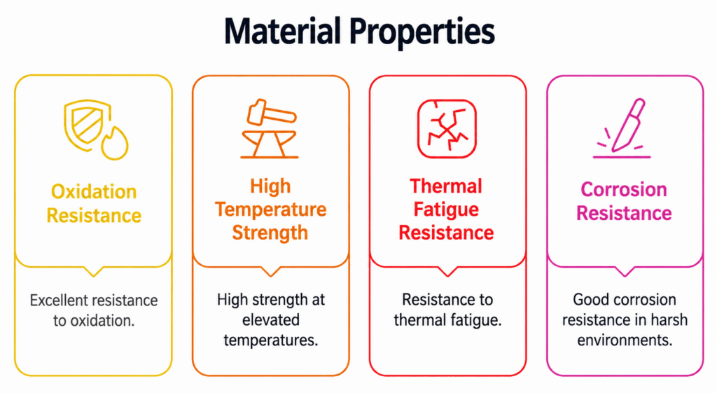 Nickel Alloy Material properties