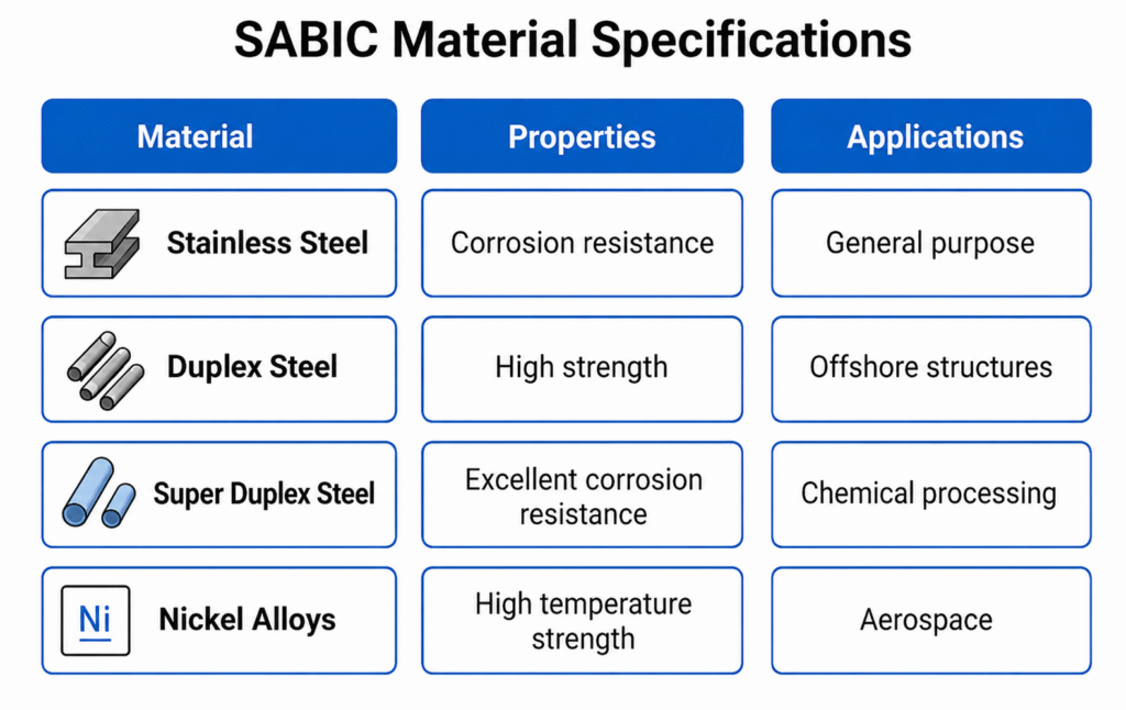 sabic material Specification