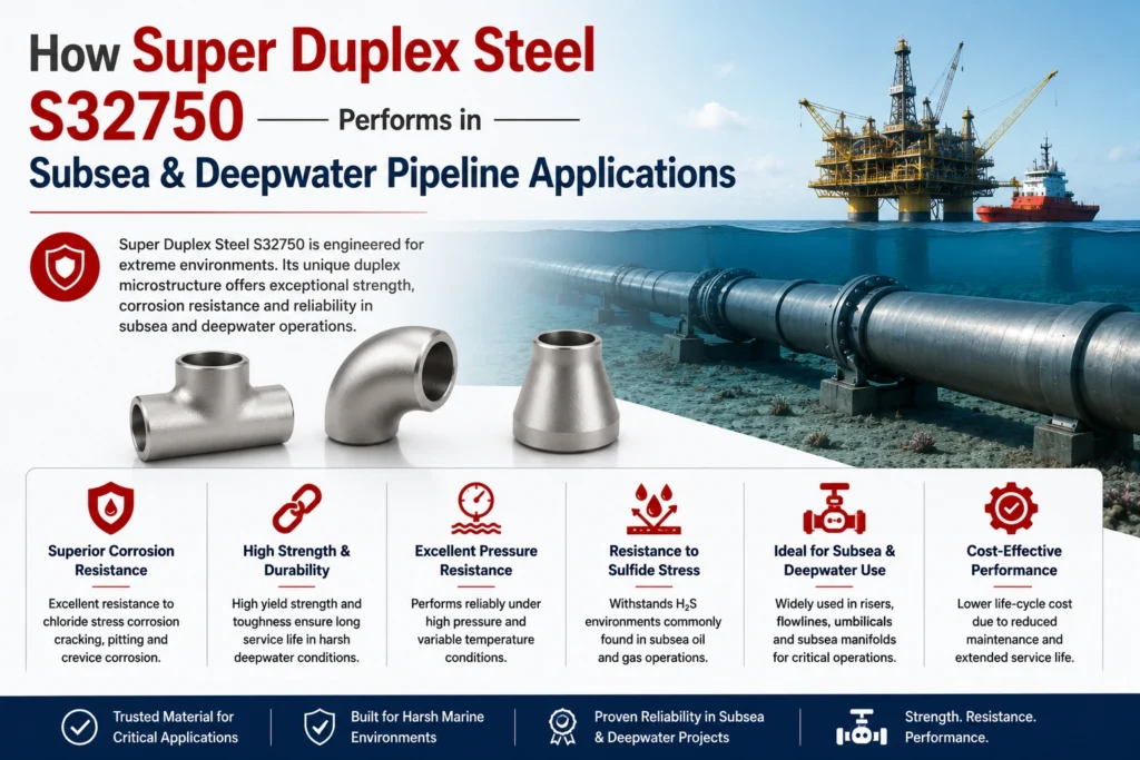 How superduplex steel S32750