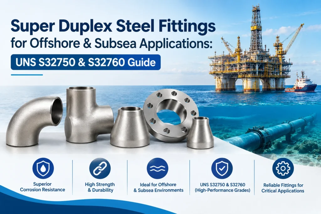 Super Duplex Steel Fittings for Offshore & Subsea Applications: UNS S32750 & S32760 Guide