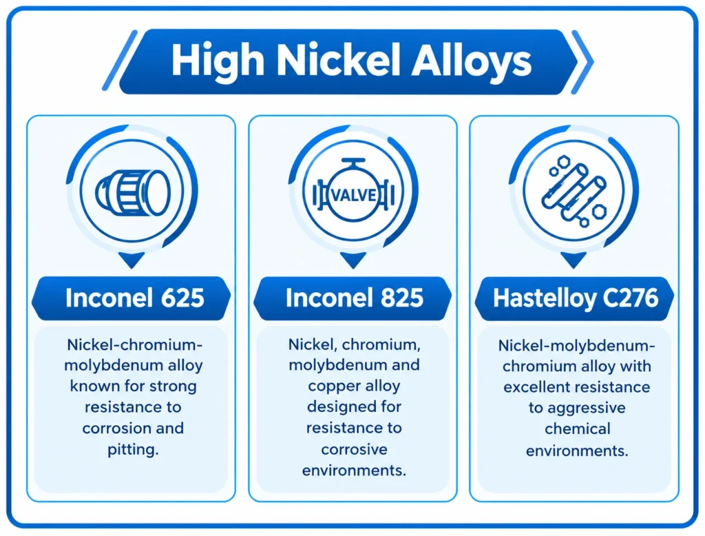 High nickel alloy